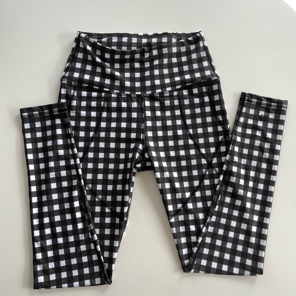 Albion Fit Blanche Gingham Leggings - XS - Picture 3 of 5